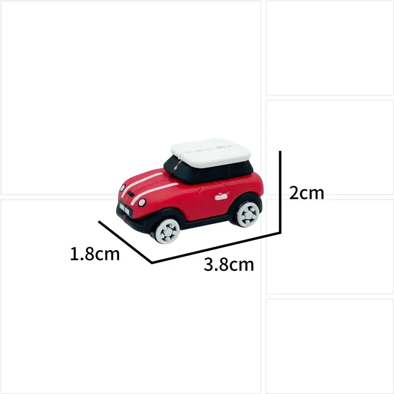 Creative Auto Model Ornaments Dashboard Navigation Screen Sticker Decor For Mini Cooper R55 R56 R60 R61 F54 F55 F56 F60