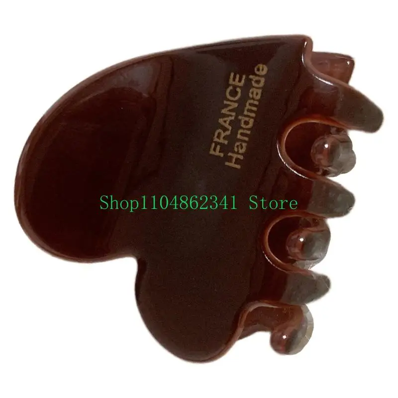 5asd Tóc độc đáo Claw Claw Clip lớn Nacreous Tóc Tóc Tóc Trang tính Elegant Heart Hair Claw Claw Claw Tóc trang trí