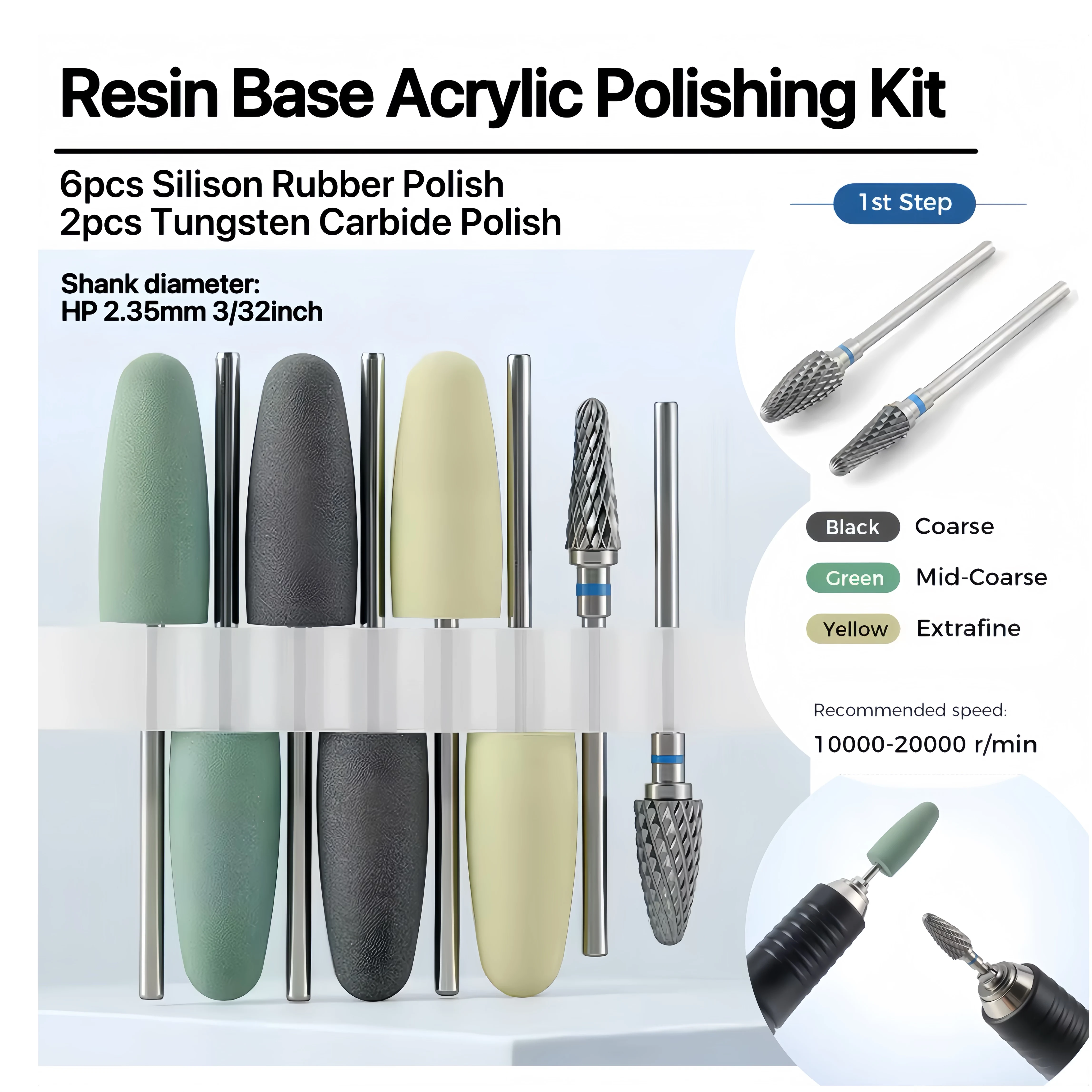 8 Pcs/Pack Hp Shank…