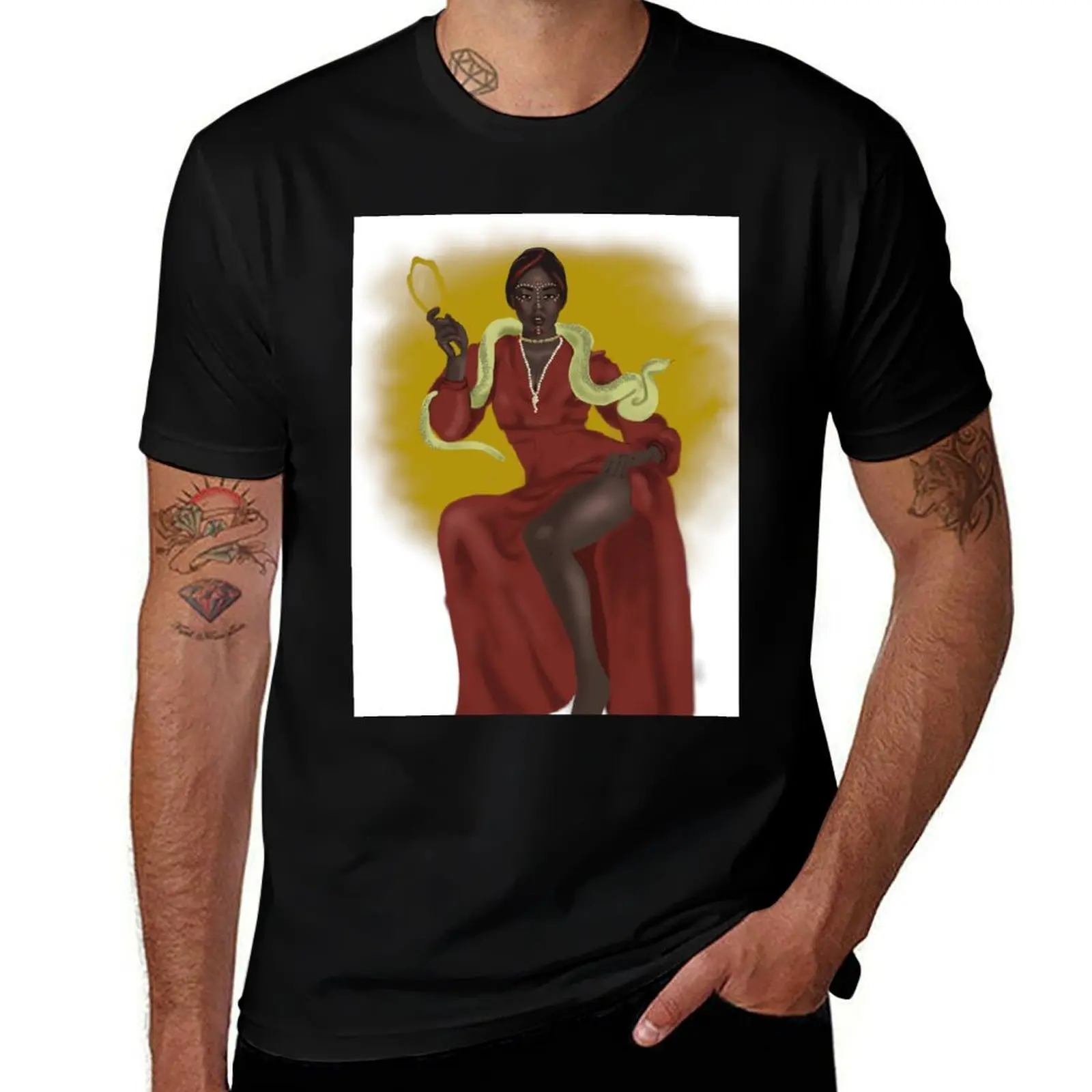 

Mata Wari T-Shirt Anime t-shirt sublime graphics black t-shirts for men