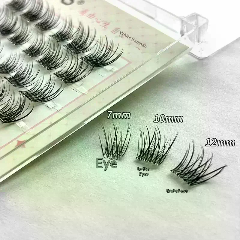 /YOV/And Realistic Large-capacity Glue-free False Eyelashes Curled In Sections Long-lasting And Durable Natural