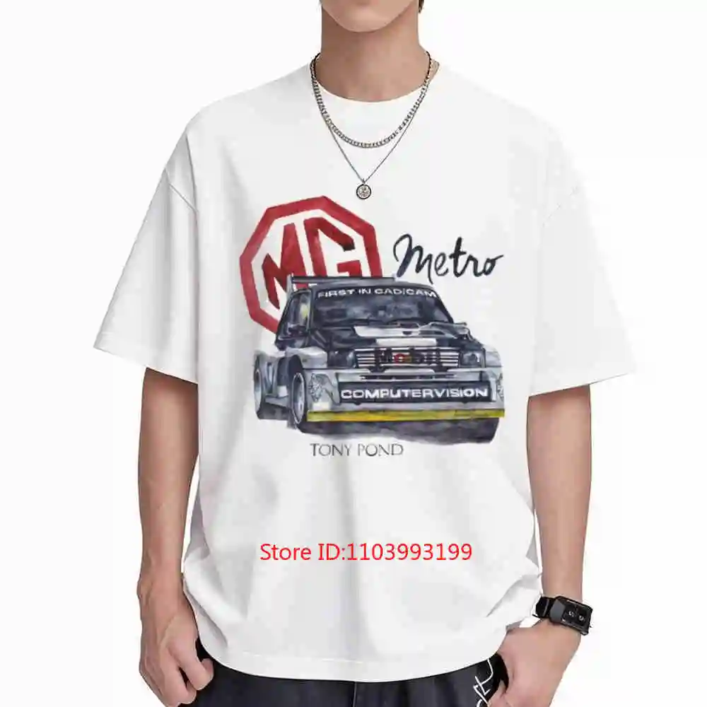 Rally Group B MG Metro Bastos Short Sleeve Tee 100% Cotton T-Shirt