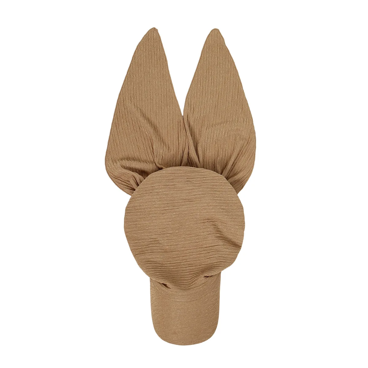 Nuovo Winkle Pre-Legato Cappello Musulmano Hijab Donne Bordo Visiera Foulard Turbante Cofano Islam Avvolgere la Testa Coda Lunga Copricapi Turbante Mujer