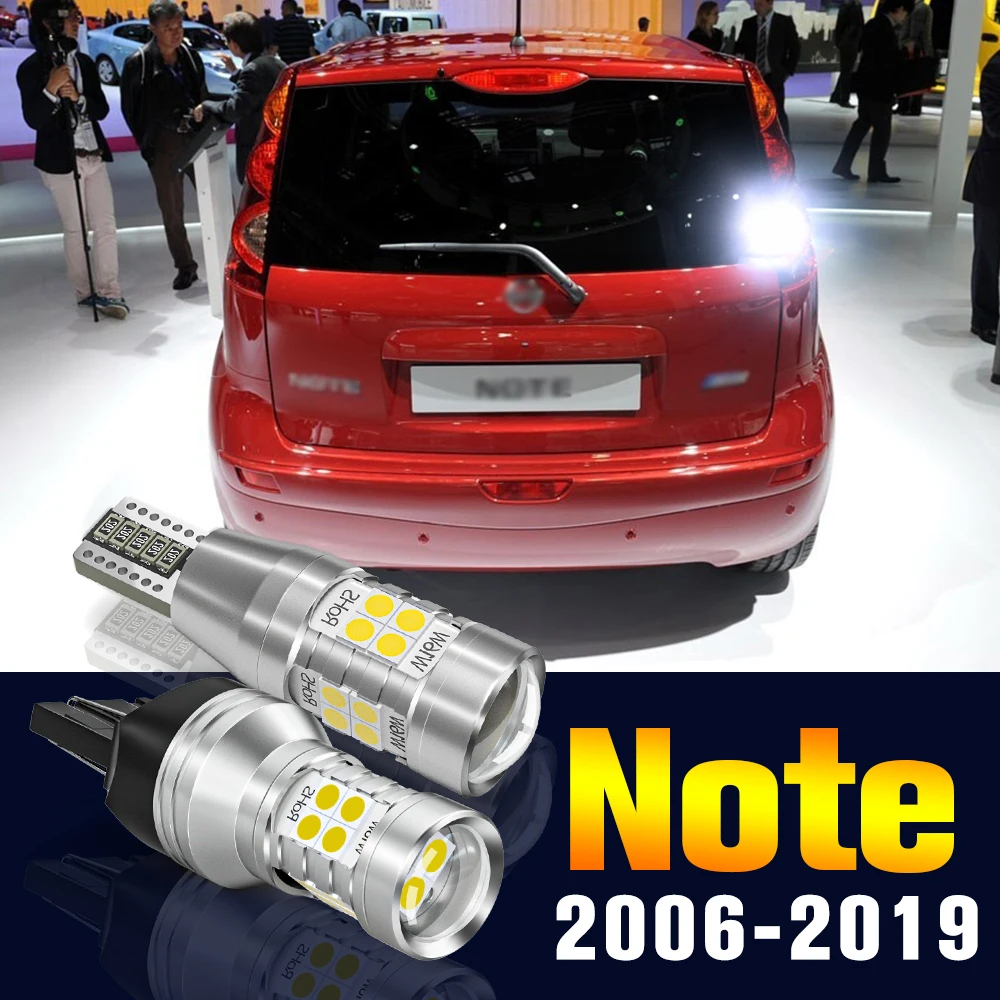 

2pcs LED Reverse Light Bulb Backup Lamp For Nissan Note E11 E12 2006-2019 2011 2012 2013 2014 2015 2016 2017 2018 Accessories