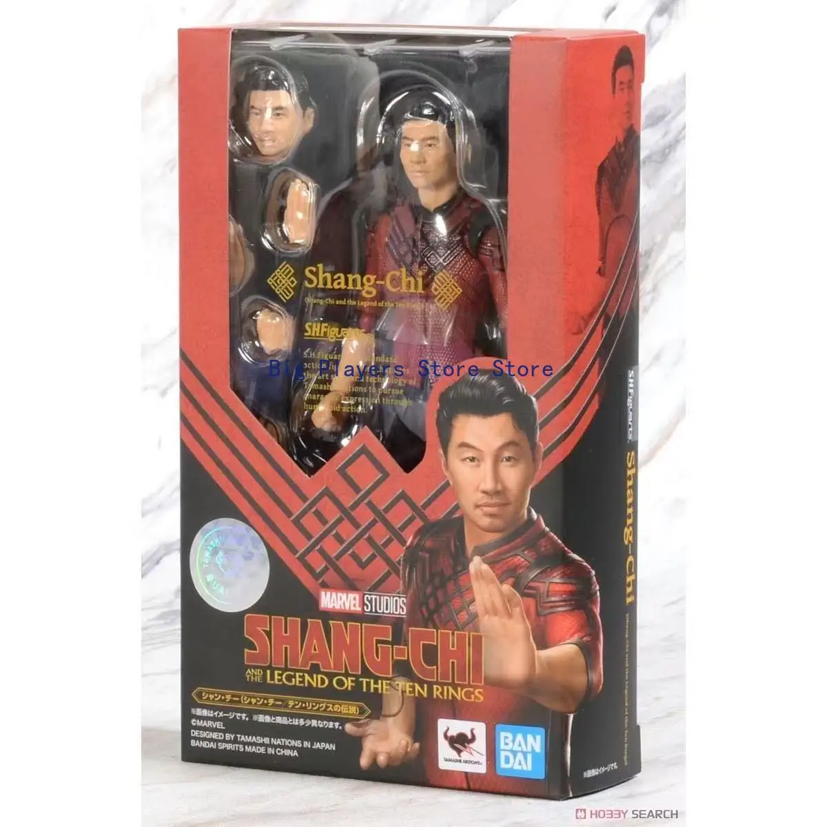 

Bandai SHF Marvel Shangqi и Легенда о десяти колец Shangqi Shangqi Kung Fu Master Готовый ручной работы