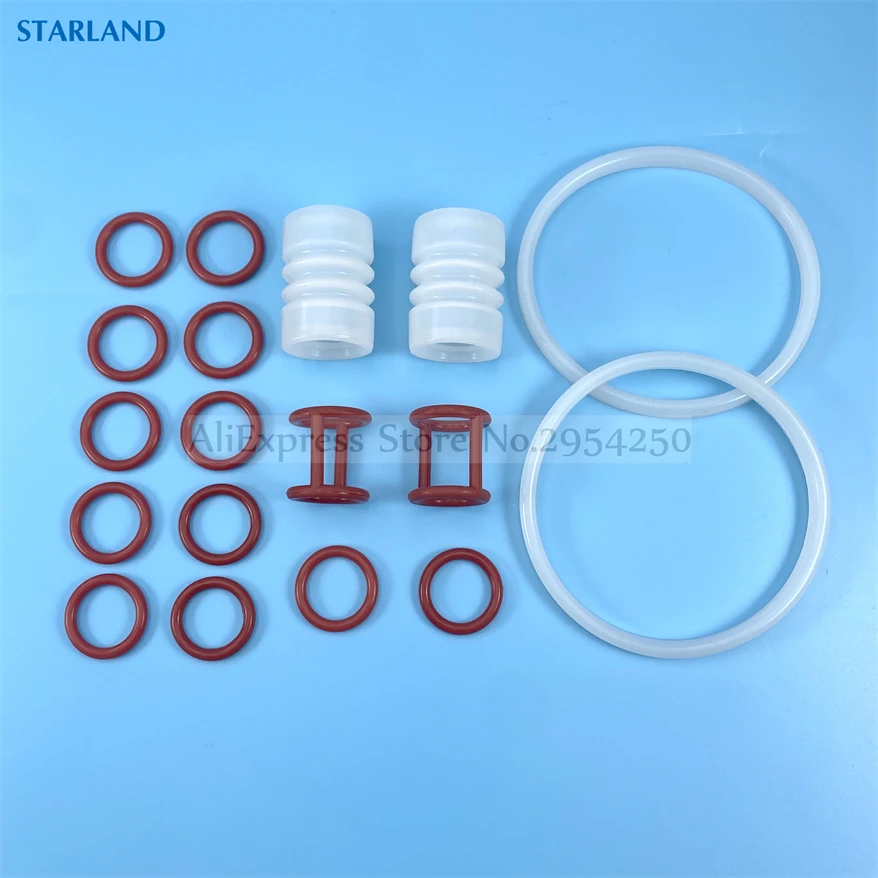 New Seal Ring And Seal Tube Protective Components For BQL Ice Cream Spare Part For Soft Serve Ice Cream Machine Fittings 18Pcs