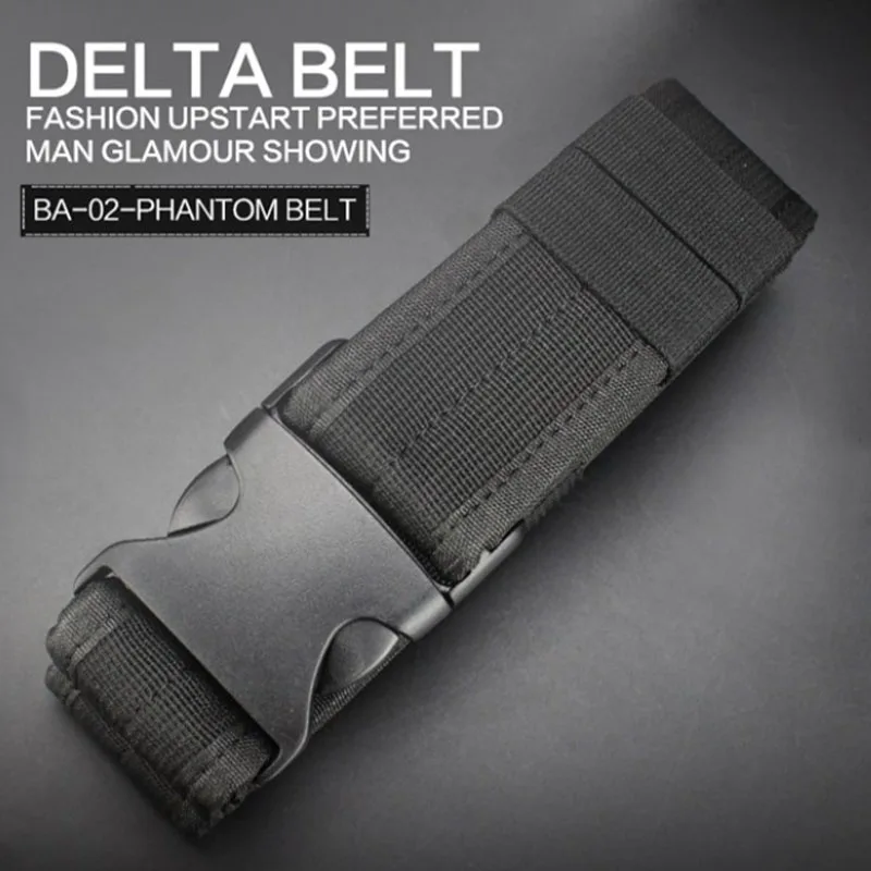 Outdoor CS Field Equipment Tactical Belt, Buckle Belt, Phantom Waistband