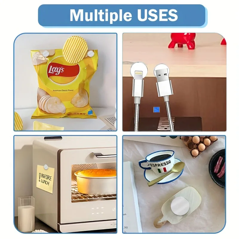 8x2mm U-polemag Refrigerator Magnet Circular, Suitable for Offices, Crafts, Whiteboards, Cabinets, Lightweight and Stable view 6