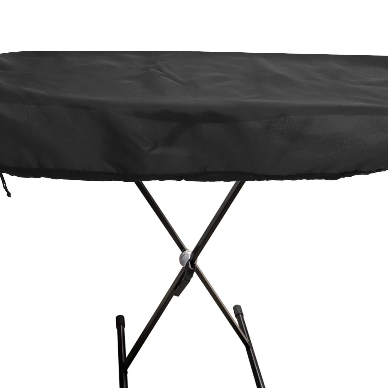 

61 Keys Digital Piano Cover Dirtproof Splashproof Cotton Material Portable Elegant Black Design Keyboard Protector