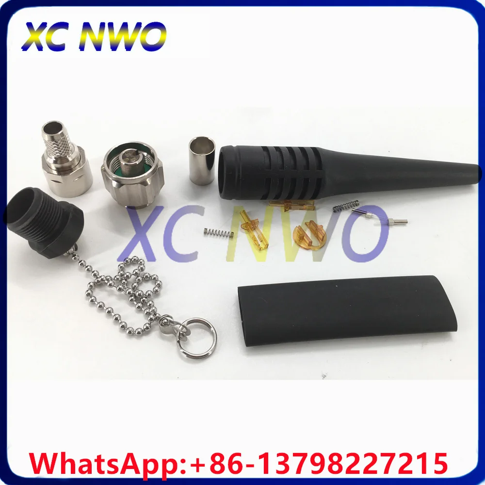 2C MalePlug / Female Socket  2Cores ODC Round Outdoor 1.25mm Ferrule Waterproof Fiber Connector For 5.0mm Cable With Sleeve