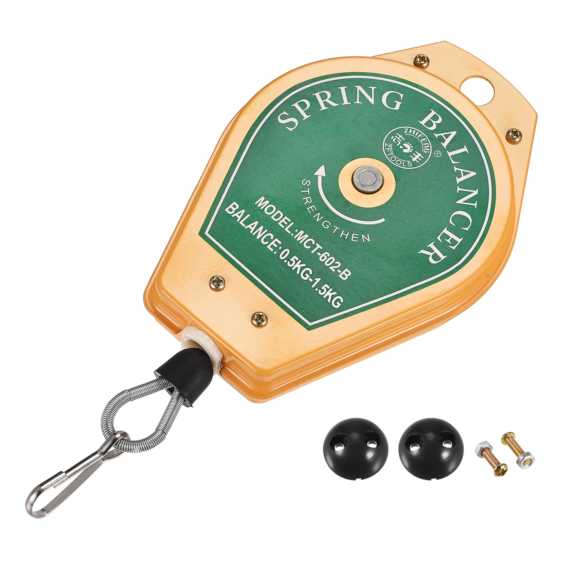 Uxcell สปริง Balancer 1.1-3.3lbs เครื่องมือติดตั้งอุปกรณ์เสริม