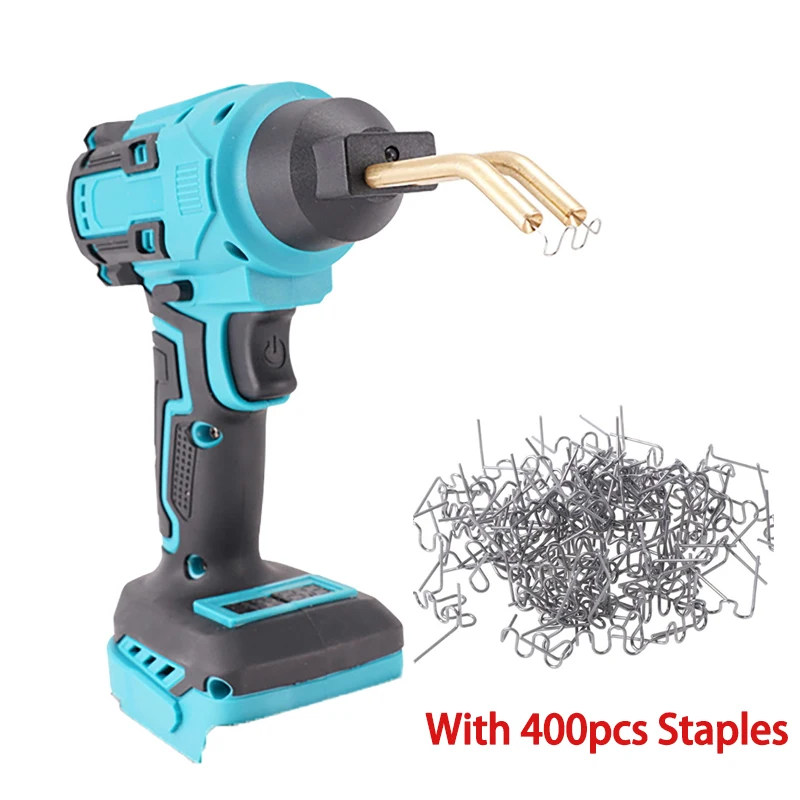 Máquina de Solda Plástica para Makita 18v 21v Bateria Painel do Carro Crack Repairs Kit Corte Térmico Grampeador Quente Ferramenta de Reparo Plástica