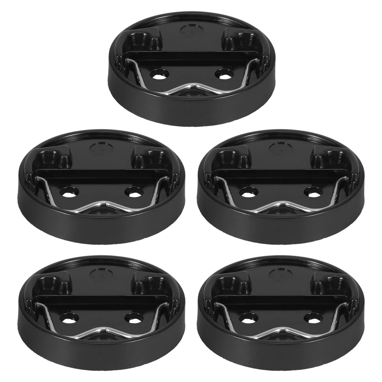 5Pcs Mini Foldable Soldering Iron Holder Stand Compact Durable High Temp Resistant Base for Electronics Repair DIY Projects