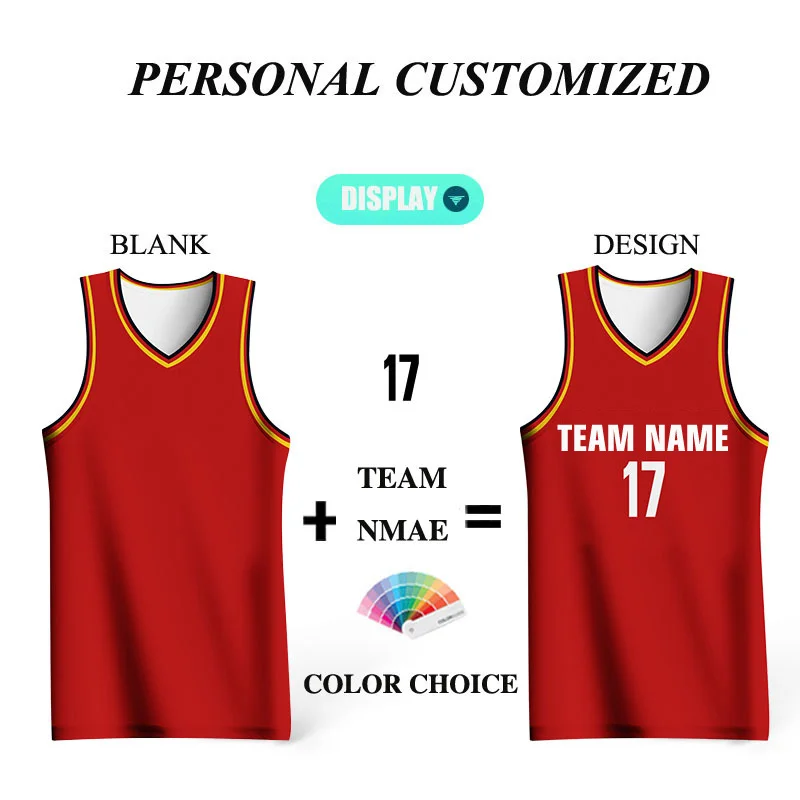 BASKETMAN Basketball Jerseys For Men Full Sublimation Printed Team Name Number Logo Jerseys Fitness Exercise Training Tracksuits