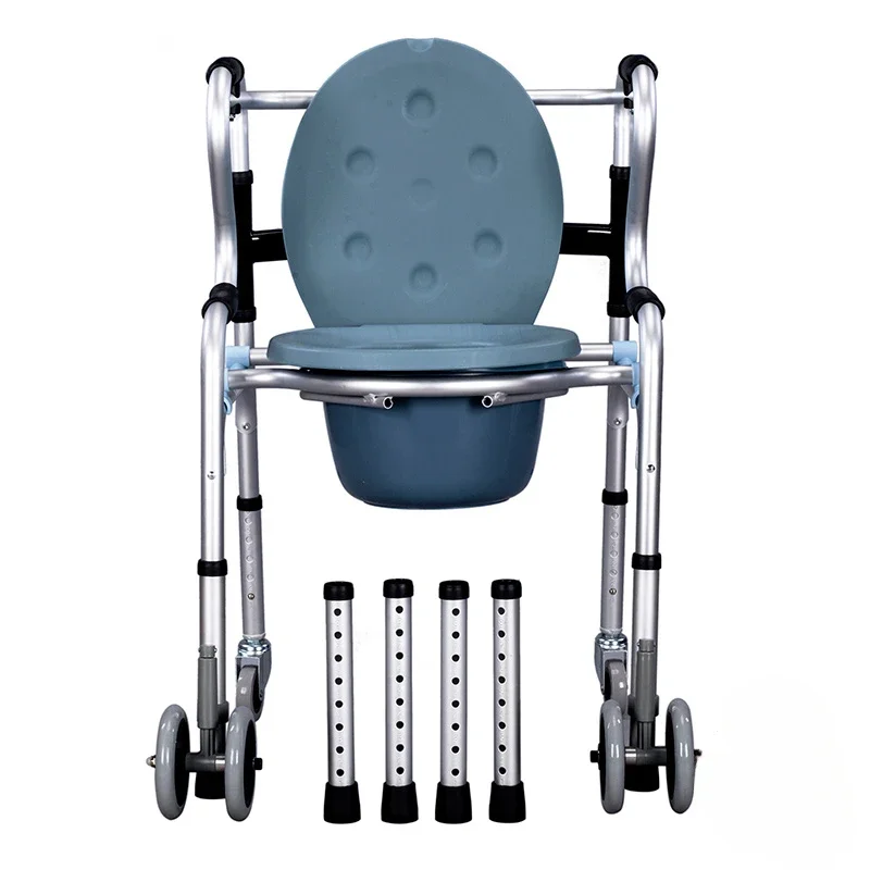 Walking aid with toilet seat, toilet seat, walking aid with wheels, walking armrest, shower chair