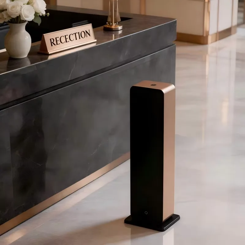Luxury Commercial Scent Diffuser Machine Metal Large Capacity Electric Electric air Diffuser Tower for Hotel Lobby OEM