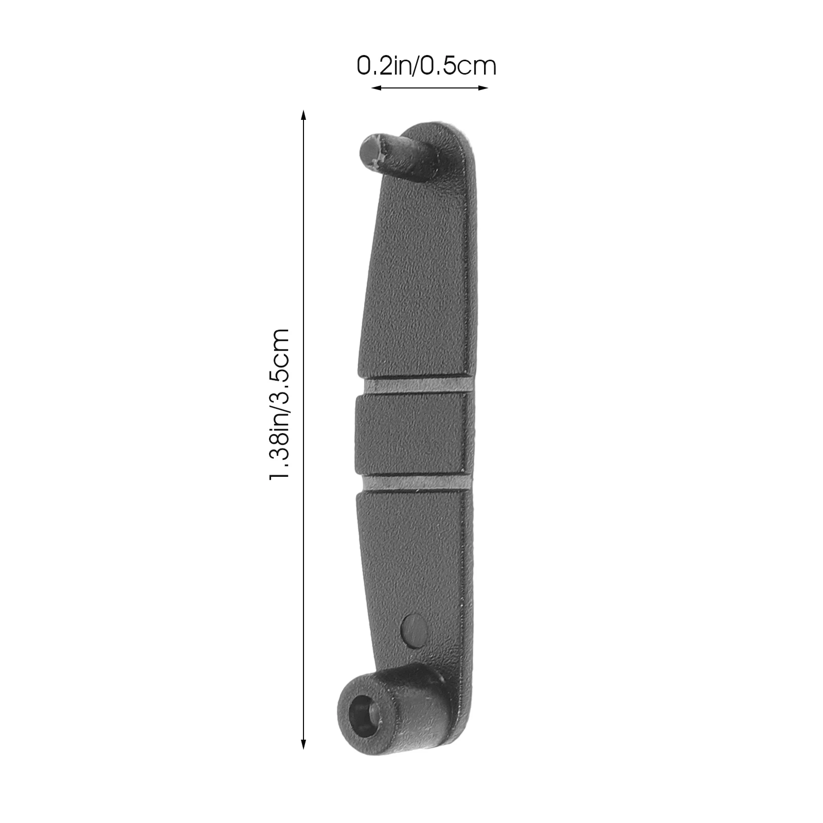 100 stuks plastic sleutelhanger clip helder acryl connector accessoires opvouwbare clips opvouwbare sleutelhanger mini flexibel