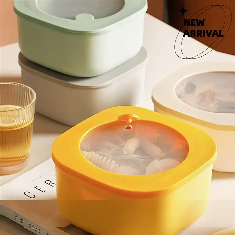 Y50A-Lunch Box Refrigeratable Microwave Fresh-Keeping Box Visible Food Lunch Box Sealed Bowl Lunch Box