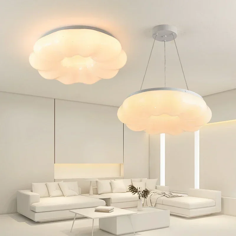 Plafonnier LED d'intérieur au design moderne, luminaire décoratif de plafond, idéal pour un salon, une salle à manger, une chambre à coucher, un balcon ou un couloir