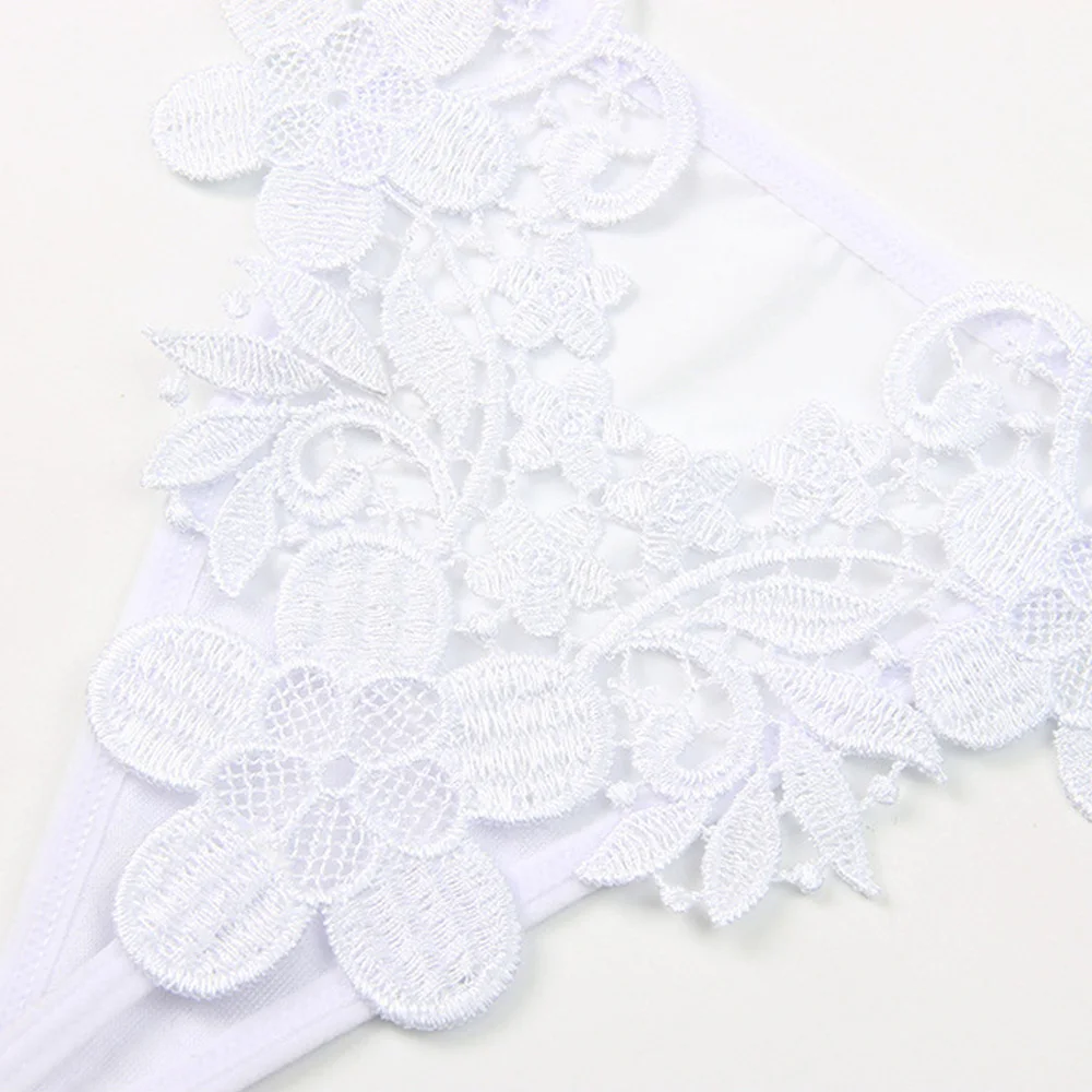 Women's thong Women's Underwear Sexy Panties Thong Panties Floral Embroidery Hollow out Pattern Super Comfortable Underwear