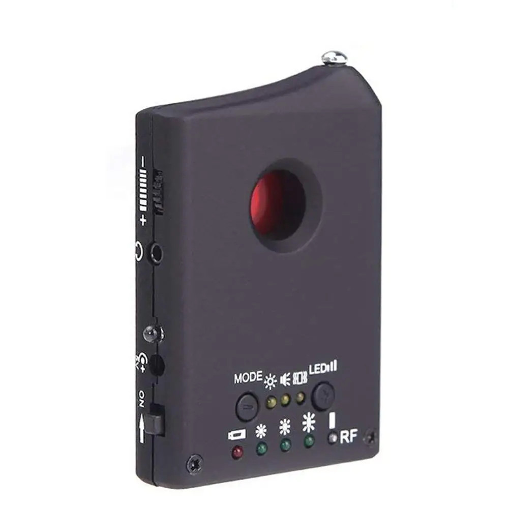 Anti-Spy Detector RF Signal Detector Hidden Camera GSM Audio Bug Detector GPS Lens RF Signal Finder