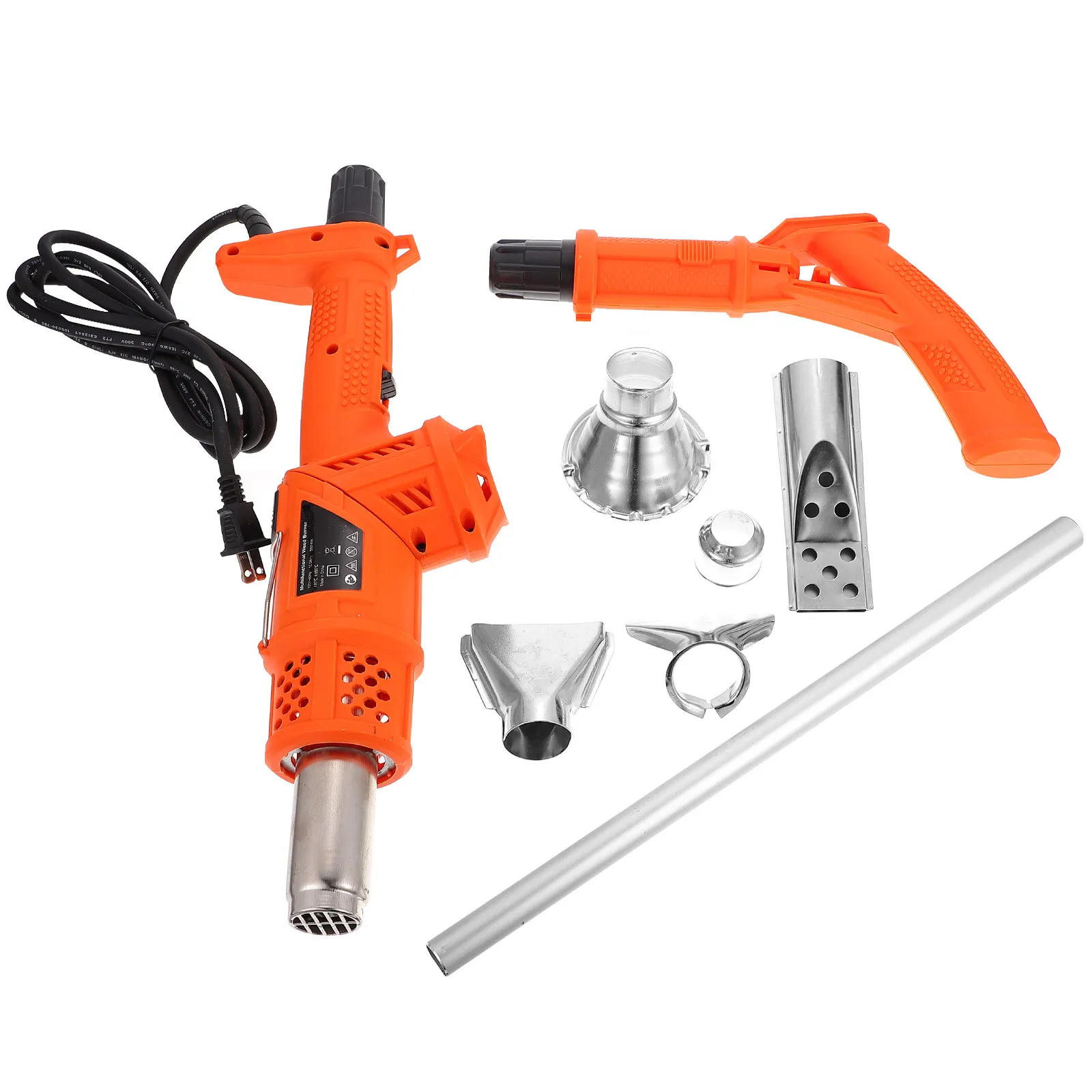 

Electric Thermal Weeder Multipurpose Grass Burner Charcoal Lighter Hot Air Blower Weeder for Patio Driveway Bbq Igniter Us Plug