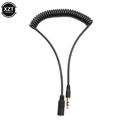 Przedłużacz do słuchawek 3.5mm Jack męski na żeński przewód AUX M/F Audio Stereo przedłużacz słuchawki 3.5mm kabel z tkaniny