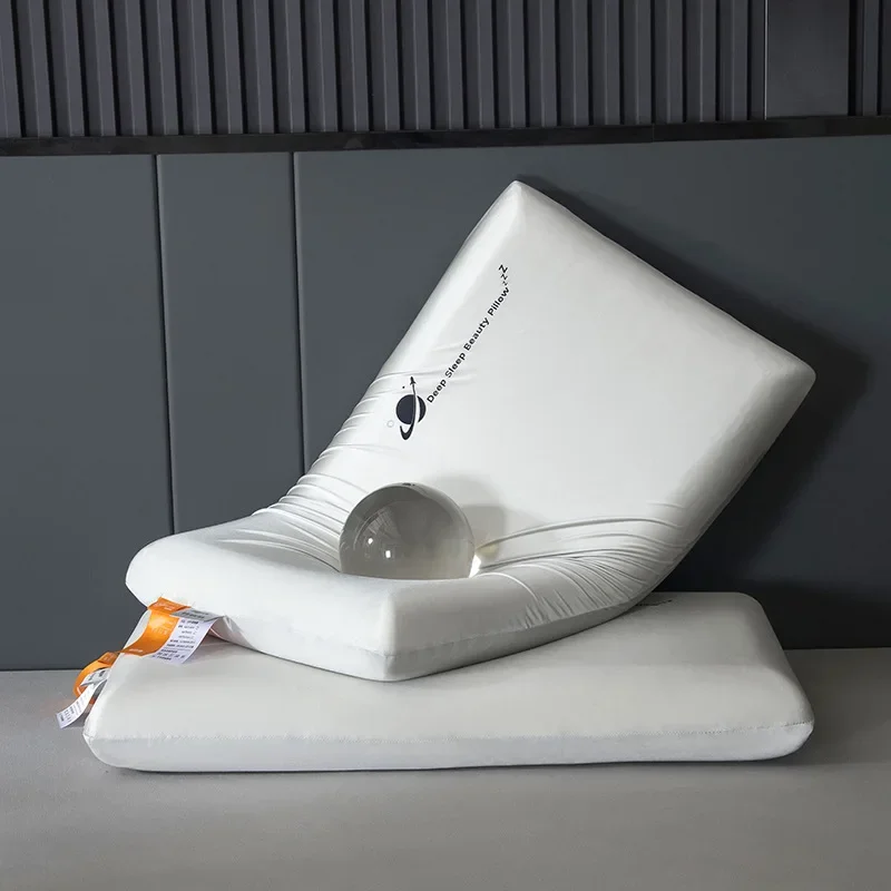 1pc Long Memory Foam Cervical Pillow Protection Neck slow Rebound Shape Comfortable Sleeping Pillows Bedroom Bedding Pillow