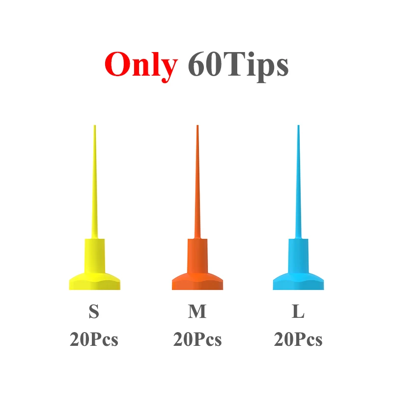 근관 음파 관개 액티베이터, 근관 세척 및 관개용 엔도 파일 60 개 포함, 새로운 치과 장비