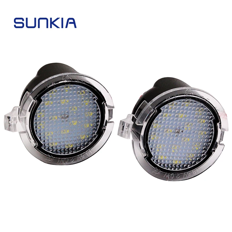 2Pcs/Set Led Side M…
