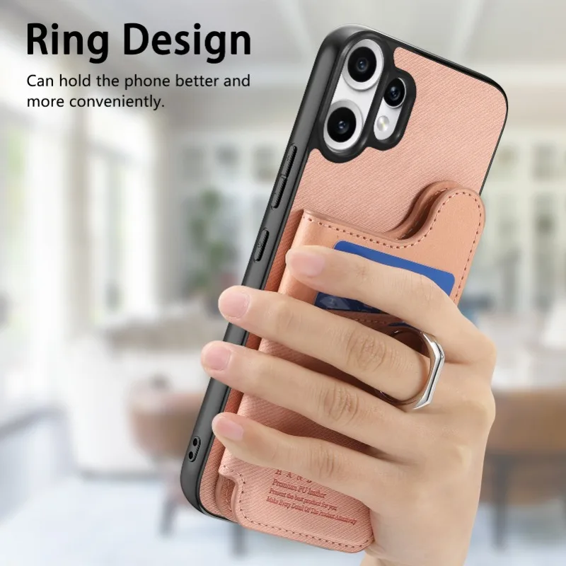 

Magnetic Flip Wallet Card Slot Case For Nothing CMF Phone 2 Pro PU Leather Holder Shockproof Cover For Nothing CMF Phone 2 Pro