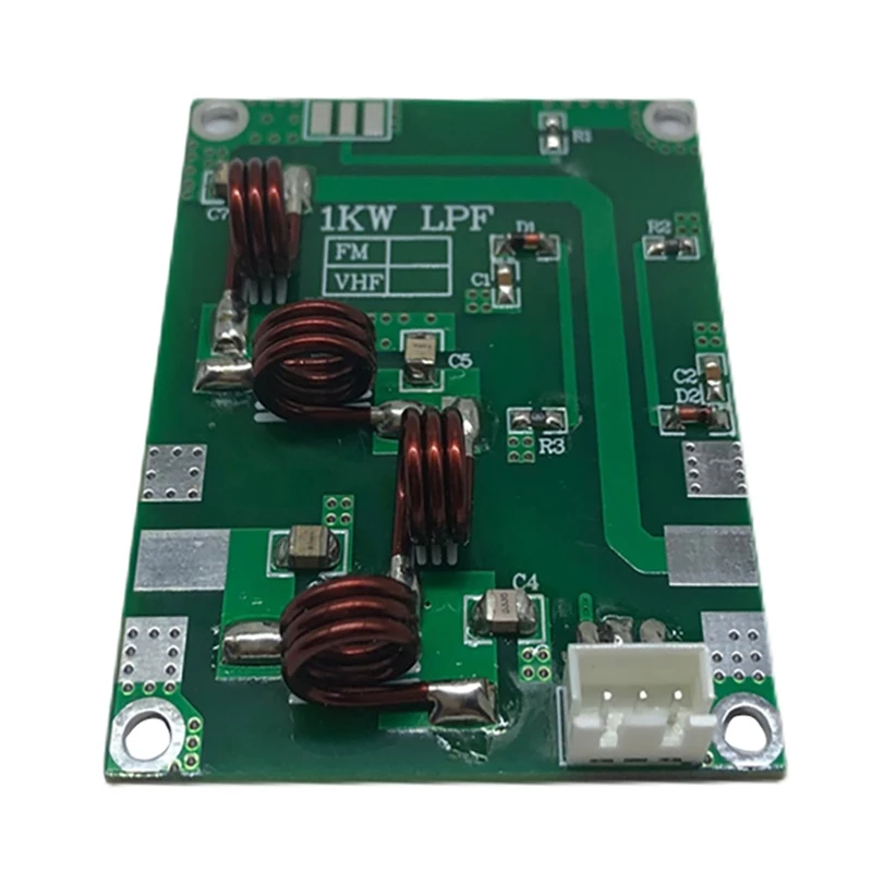 Filtre passe-bas 0-verrerie w 88-108Mhz, couplage Lyen pour transmetteur FM