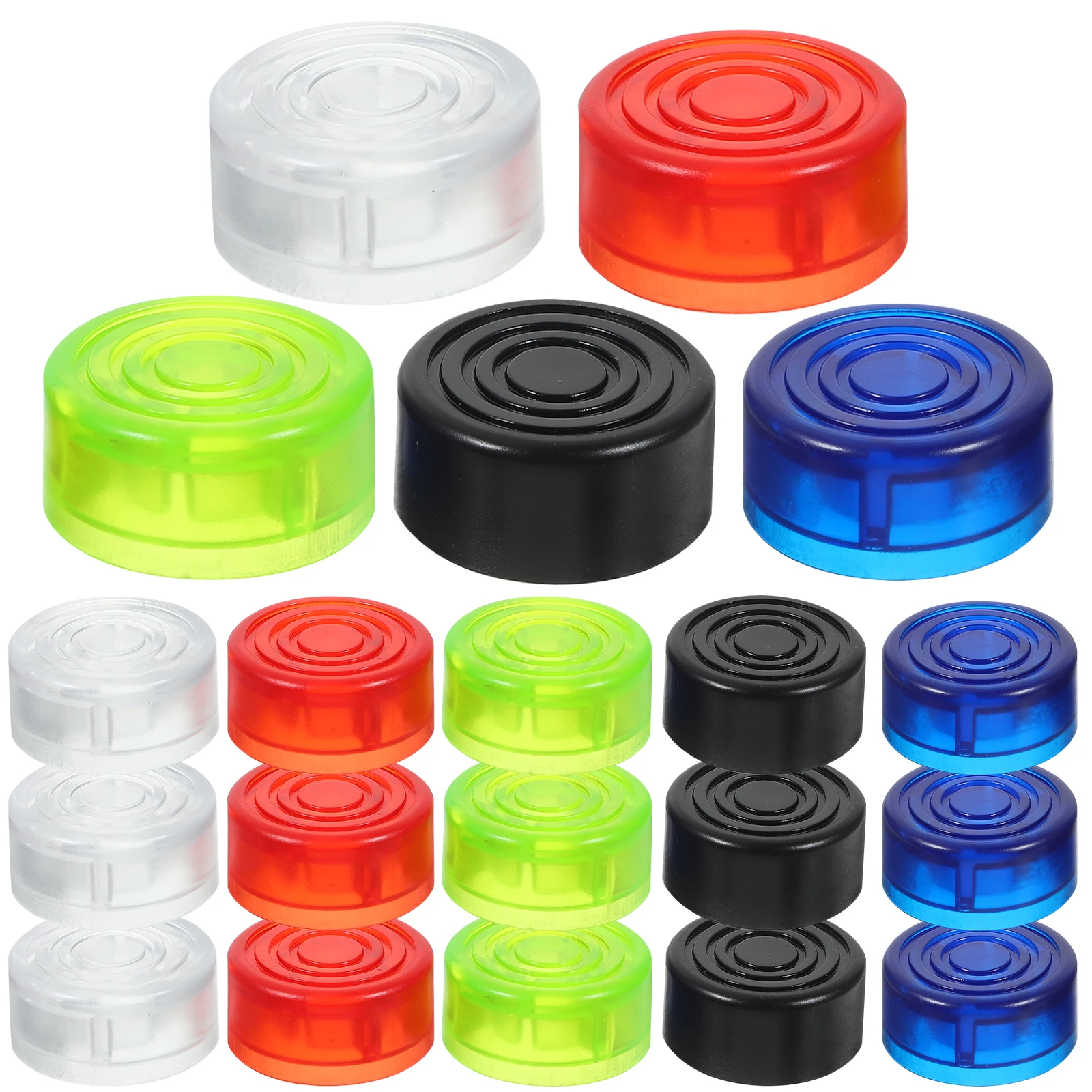 

20 Pcs Guitar Pedal Electric Cap Button Topper Effector Caps Footswitch Buttons