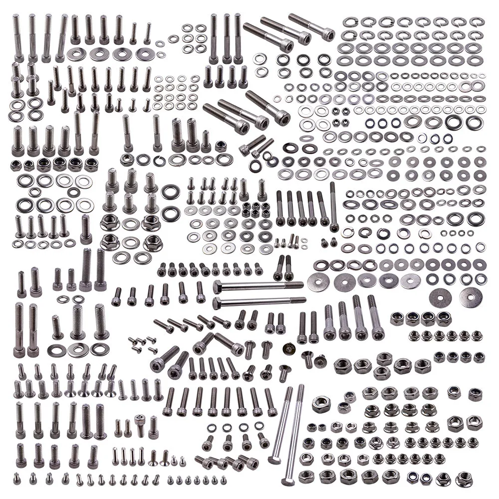 659× Stainless Steel Atv Bolt Screw Kit Set Fit Yamaha Yfz350 Yfz 350 Banshee