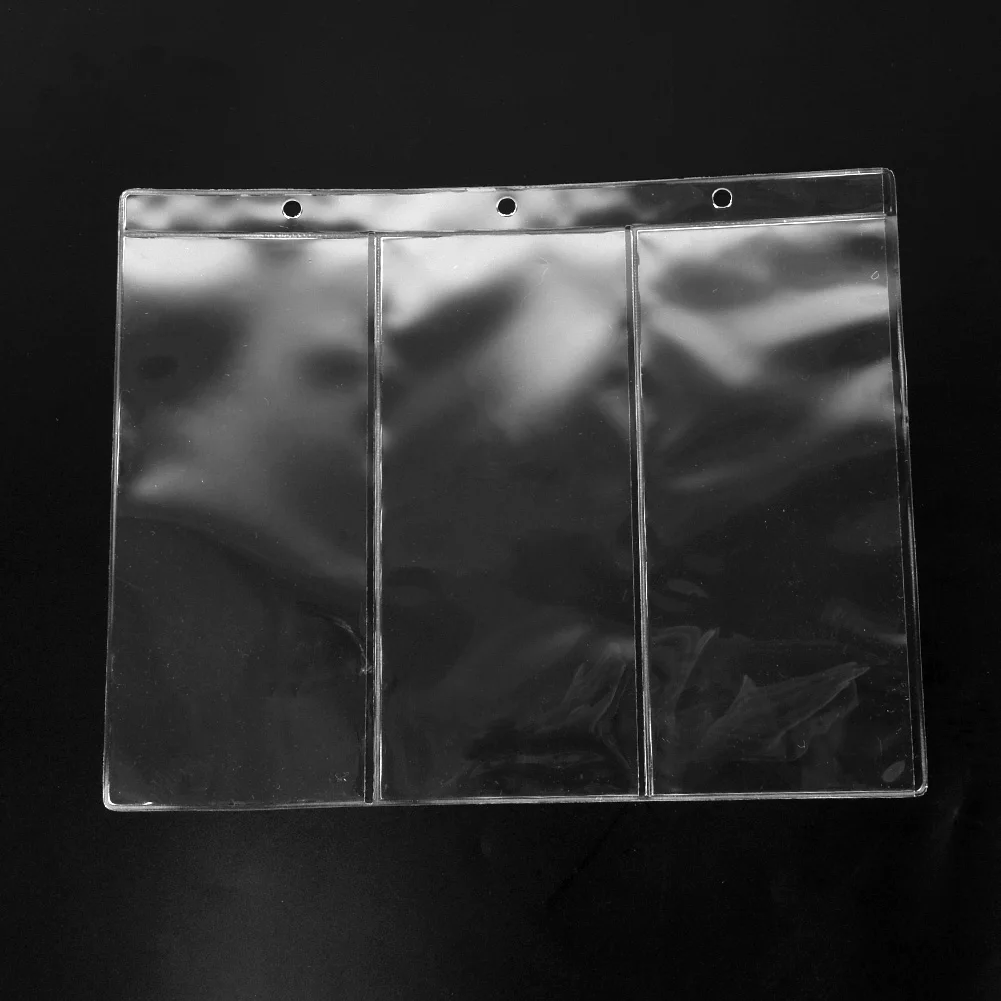 2020 New Practical Convenient Paper Money Album Sheet Accessory Portable Sleeves 10Pcs Transparent Accessories
