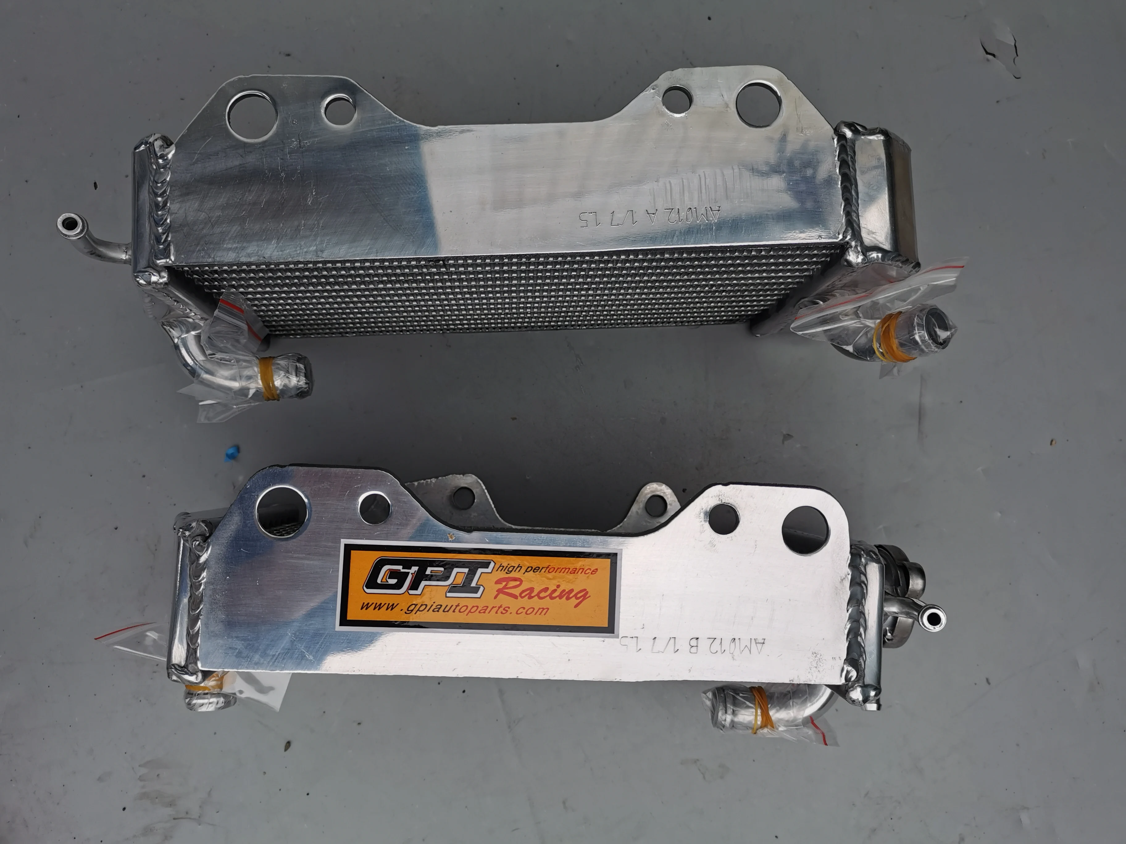 For 2002-2004 Honda CRF450R CRF 450 R Aluminum Radiator Cooler Cooling Coolant 2002 2003 2004