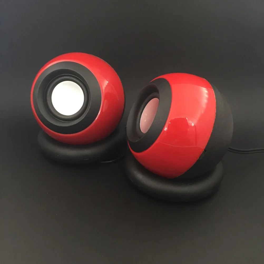 

Mini Stereo Computer Speakers Loudspeaker USB Wired Media Players Powered Notebook