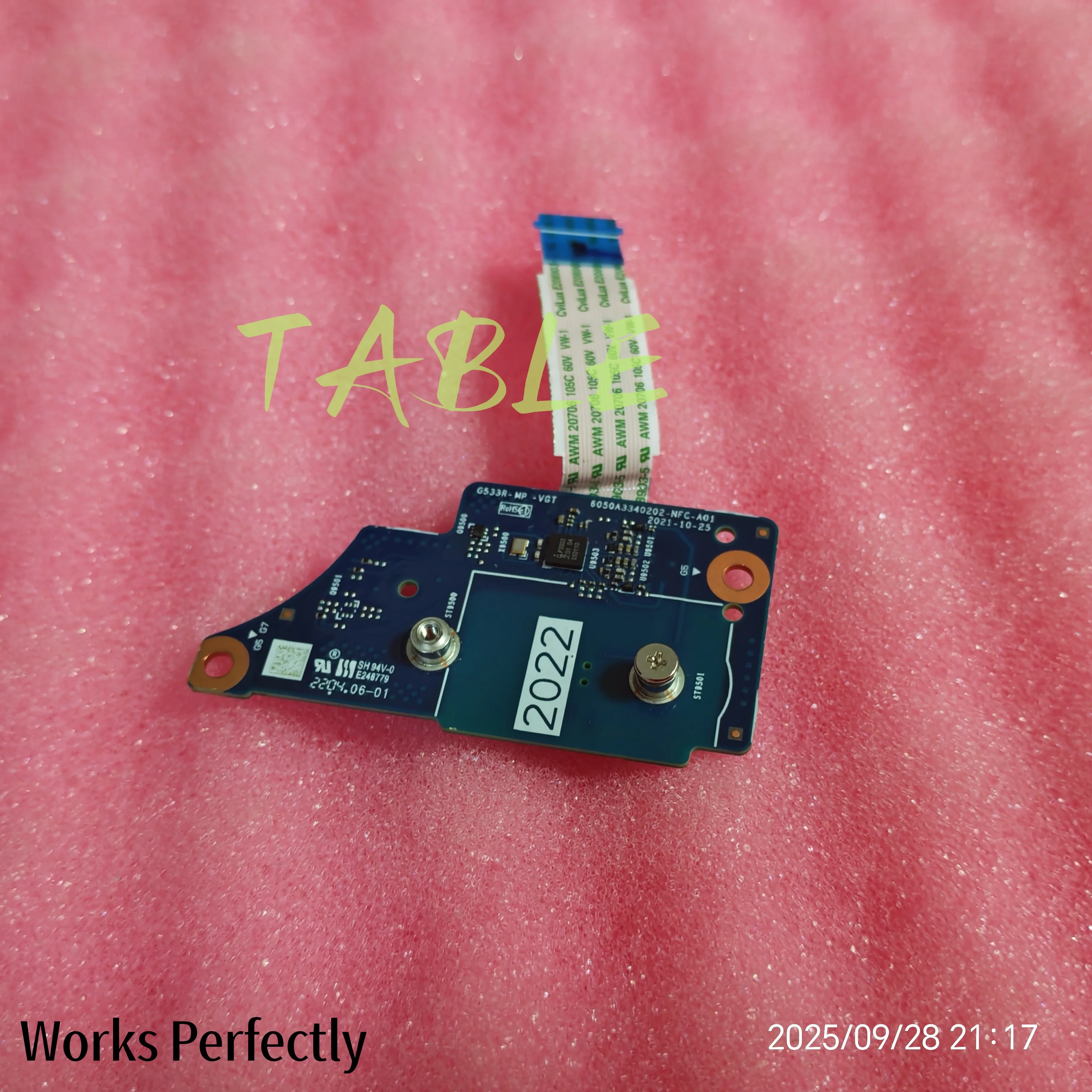 

Подходит для ноутбука ASUS ROMAX New Edge 2021, G533R, небольшая интерфейсная плата для разборки с кабелем