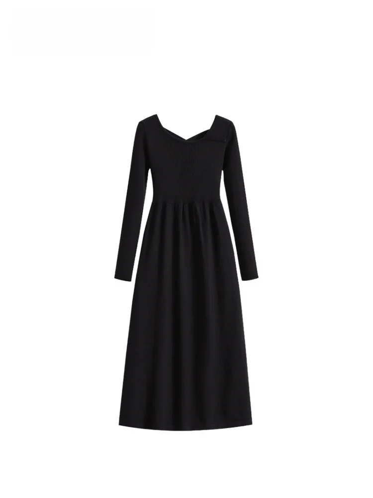 

Повседневная женская юбка больших размеров V-Ne Long Sve Dr, ранняя осень, новая юбка Sle Faion Design Sense для полной сестры