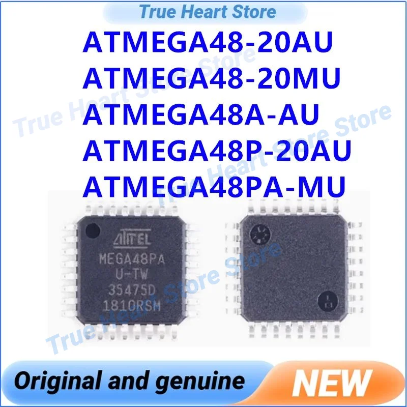 

10PCS/LOT ATMEGA48PA-AU ATMEGA48-20AU ATMEGA48V-10AU MU PU AVR ATMEGA48P ATMEGA48 ATMEGA IC MCU Chip TQFP-32 in stock
