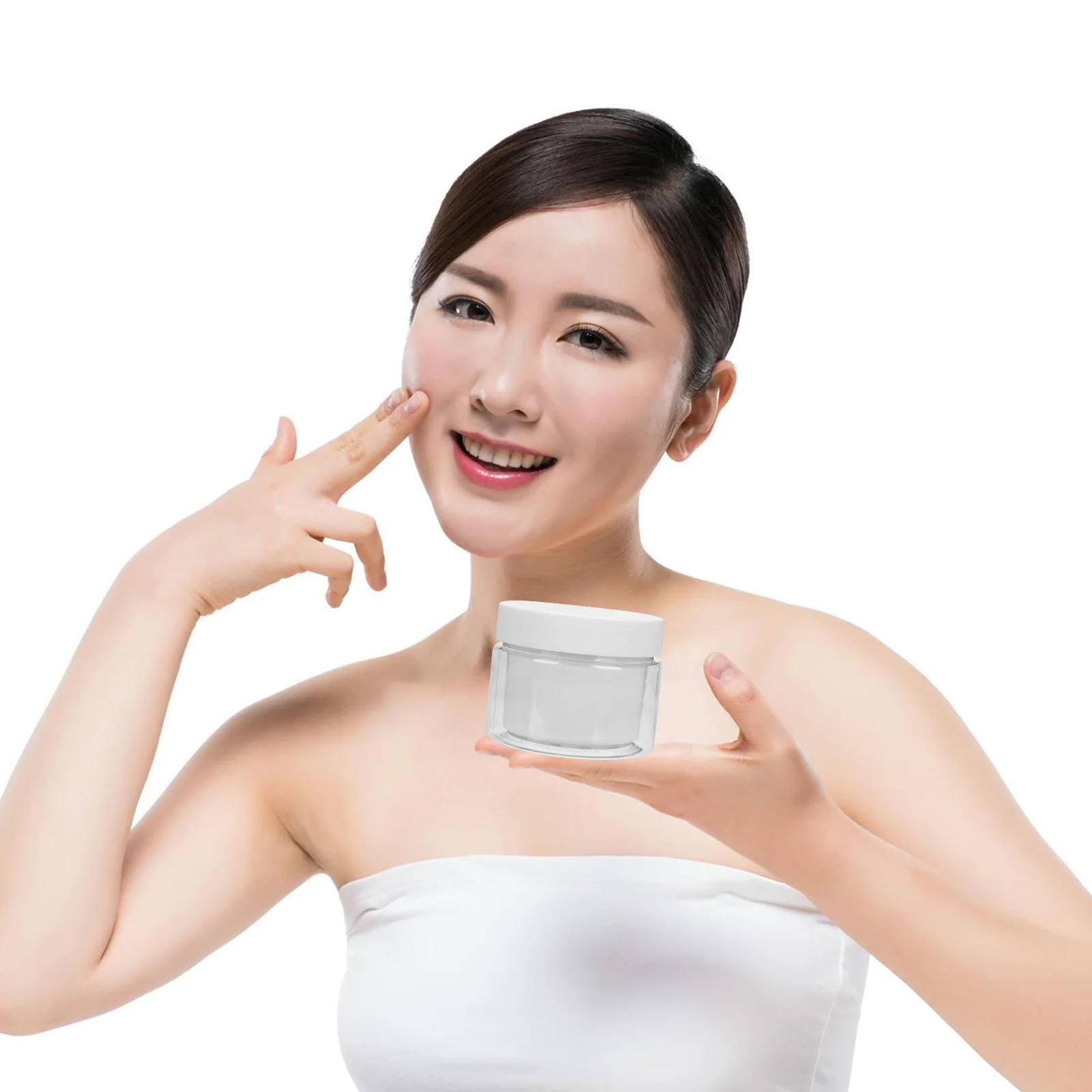 

10Pcs Bottles Portable Cream Containers Leak Proof Travel Jars for Lotions Body Butter Makeup Storage