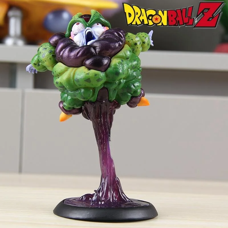 15cm Dragon Ball Anime Figure Self Destruct Cell Model Doll Desk Decoration Ornament Collection Pvc Model Statue Dolls Gk Gifts