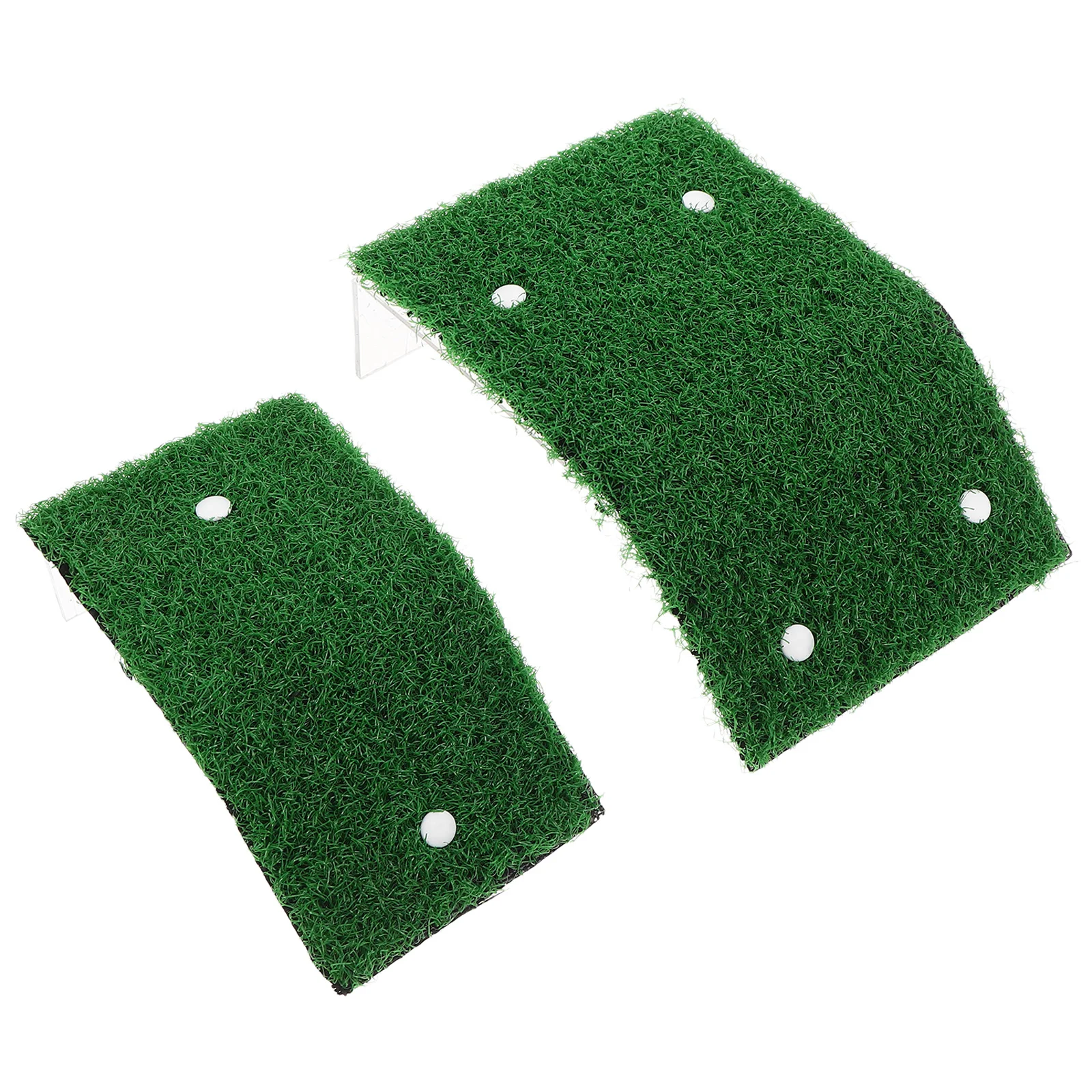 

2pcs Pool Critter Escape Ramp Suction Cup Turtle Resting Platform For Small Animals Frog Hermit Crab Climbing Ladder Reptile