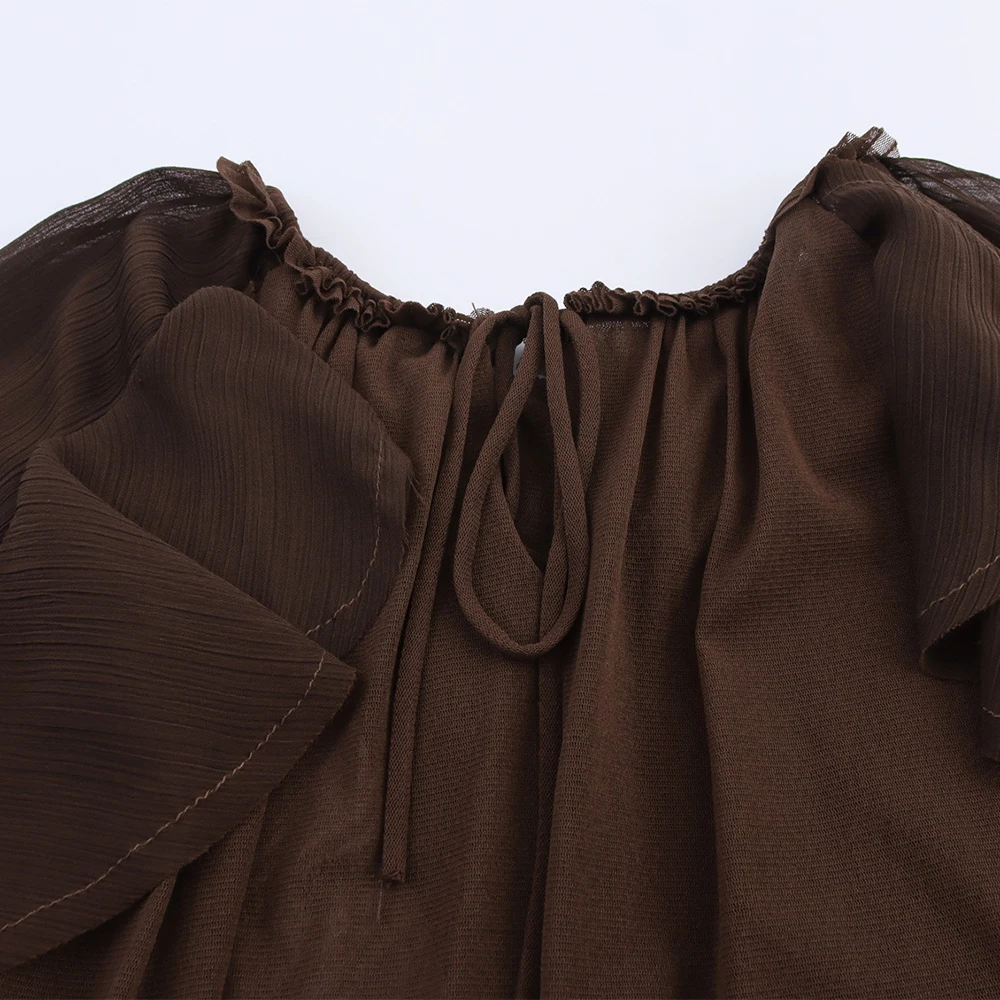 おしゃれなカジュアル装飾シャツ レイヤードトップス レディース服 小さいサイズのシャツ