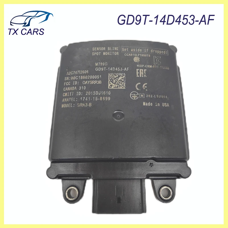 

GD9T-14D453-AF Blind Spot Sensor Module Distance sensor Monitor for Ford GD9T14D453AF