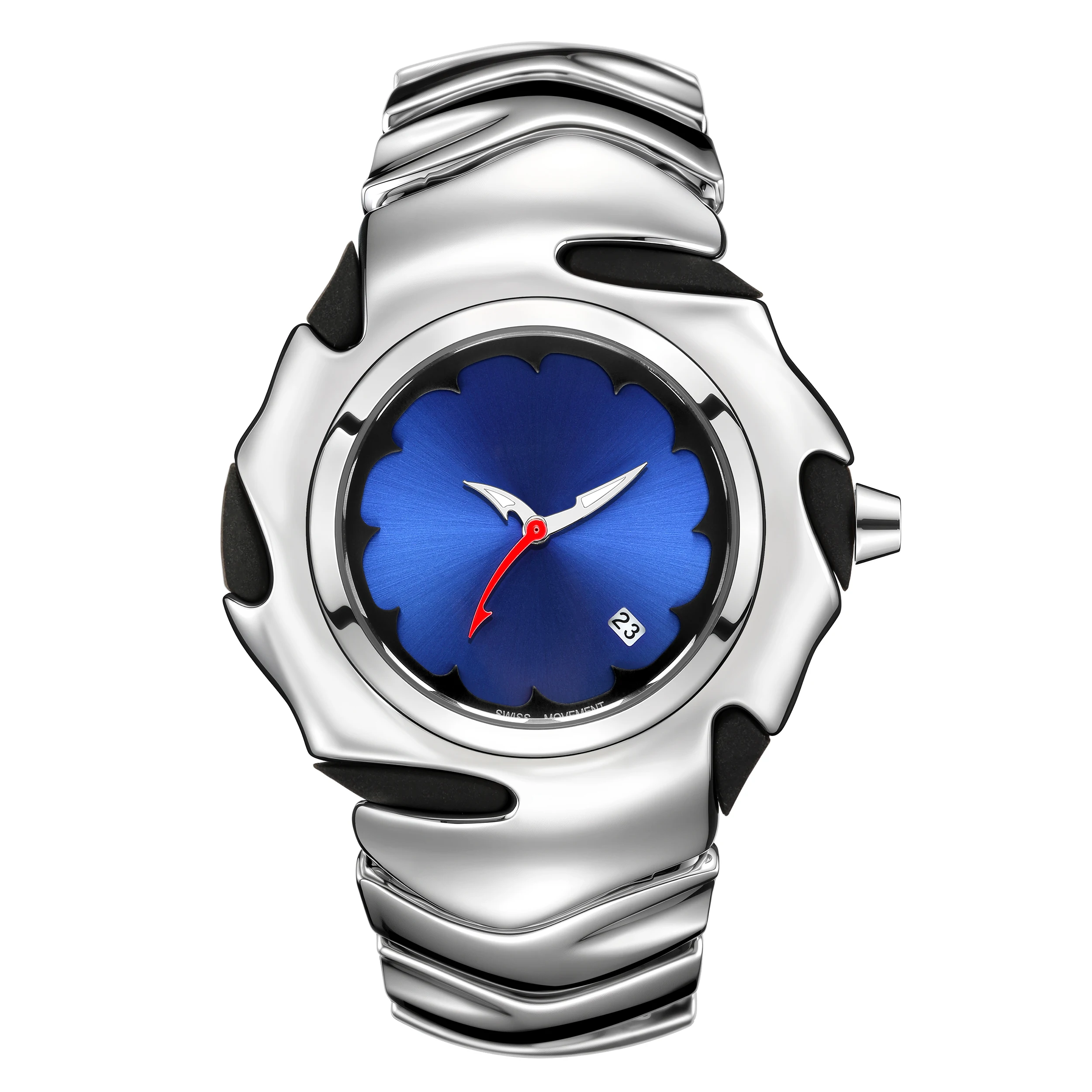 Vintage Personalized Creative y2k Alien Blade Men's Watch Night Light Waterproof Calendar Function Ins Style Men's Quartz Watch