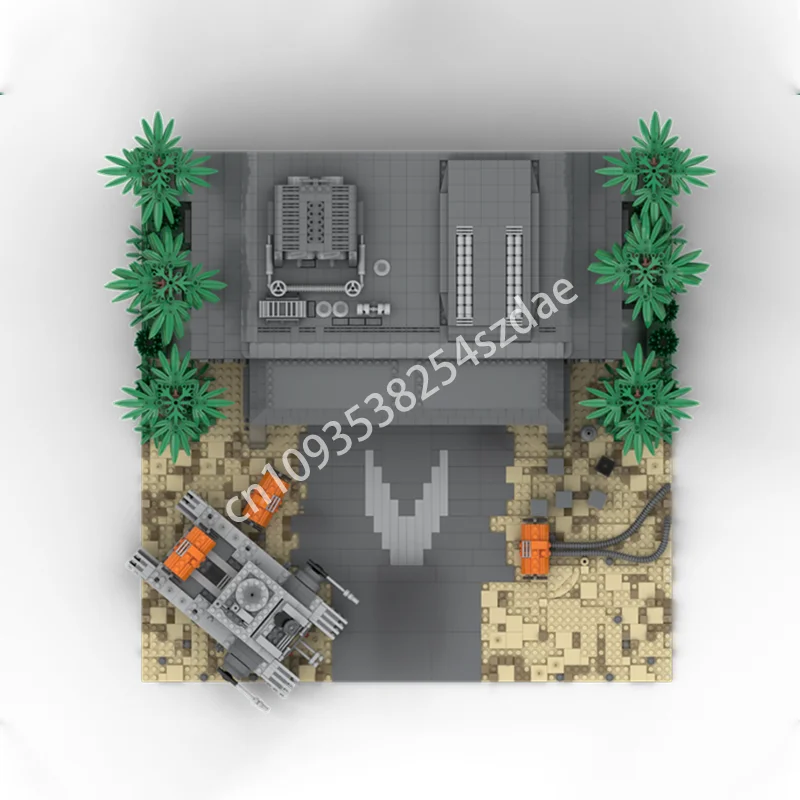 جديد 3029 قطعة Moc Star Battle SW - معركة على سكاريف ثلاثية الأبعاد نموذج معماري إبداعي للأطفال بناء لعبة الطوب كتل هدايا عيد الميلاد