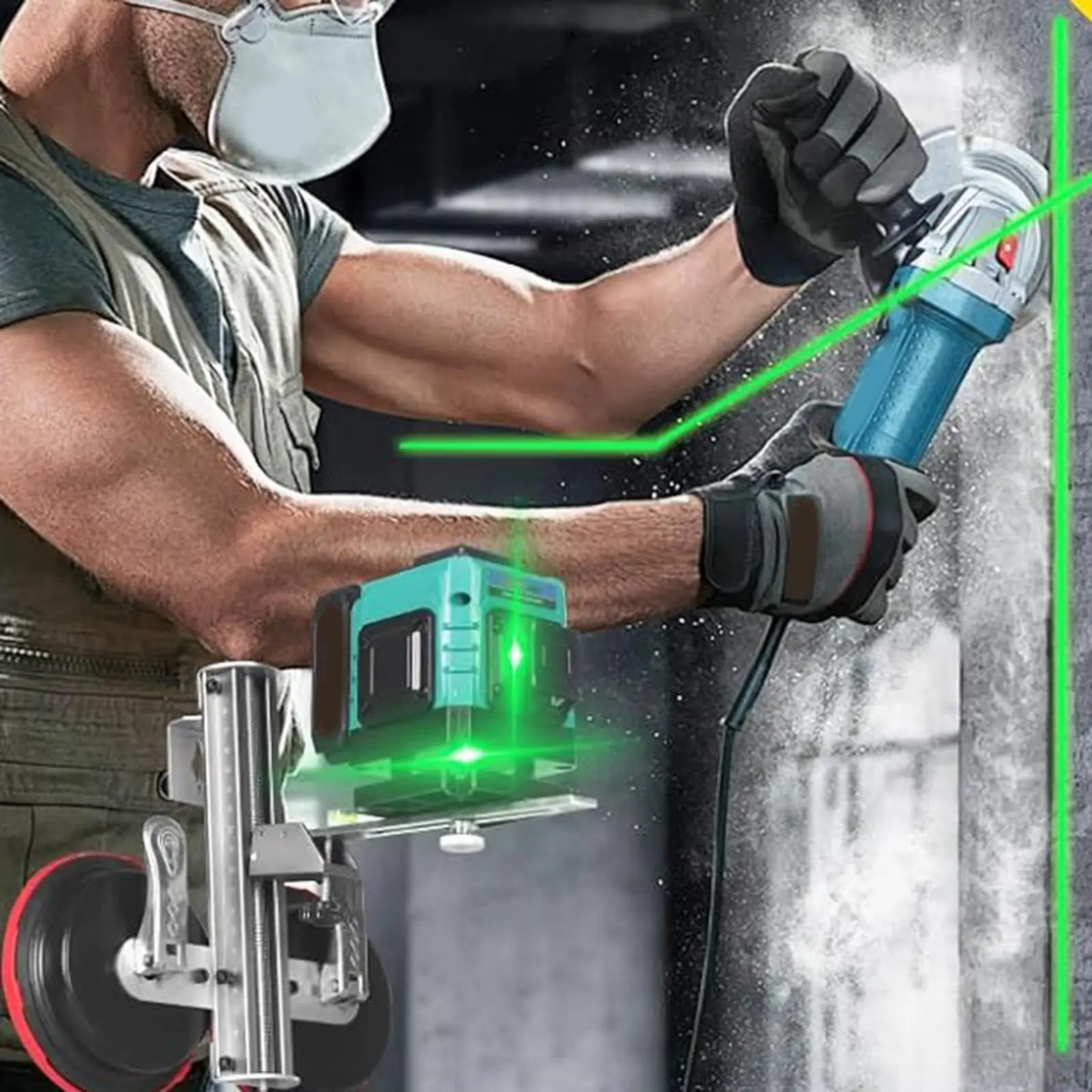 

Suction Cup Level Stand Practical Heavy Duty for Carpentry Tile Installation