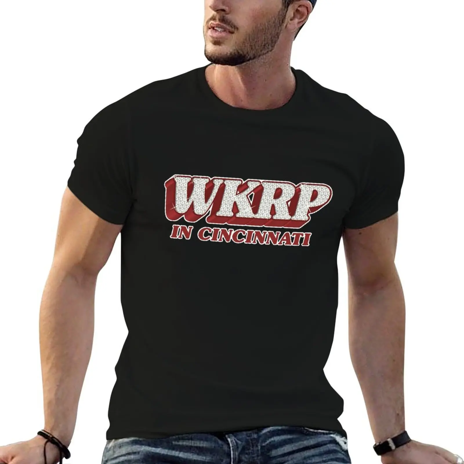 

WKRP in Cincinatti T-Shirt anime t shirts oversize t shirt for man 100 percent cotton cotton t shirts high quality T-Shirt