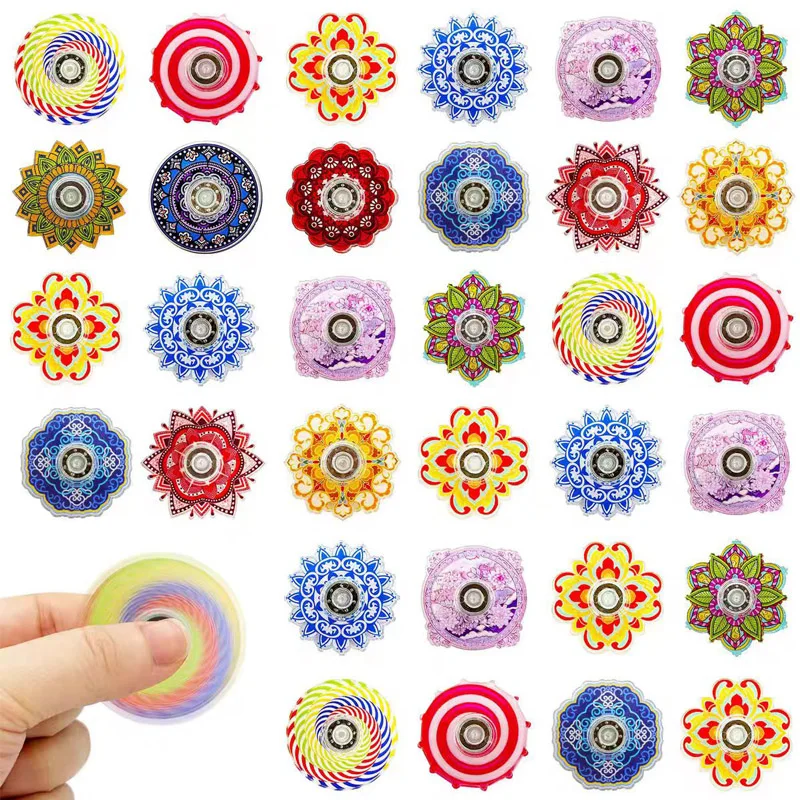 10 pezzi regalo novità idea creativa Fidget Spinner per bambini bomboniere Goodie Bag Stuffers premi in classe per ragazze ragazzi